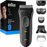 Braun Series 3 3000 BT Black/Grey - Schwarz/Grau