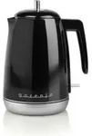 Gorenje K15RLBK Wasserkocher RetroLine Schwarz, 1,7 L Fassungsverm&ouml;gen, 2200 W...