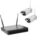 INDEXA WLAN-&Uuml;berwachungs- WR100 SET B2 kameraset m.2 Kameras,NVR u.App 26600 -