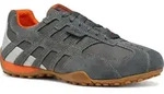 Geox SNAKE ORIGINAL A Herrenschuhe - Sneakers - Halbschuhe grau Freizeit NEU - Grau -
