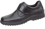 Waldl&auml;ufer Herren Halbschuhe schwarz, Leder, 2224110/7.0 - Schwarz - 40,5