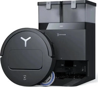 Ecovacs DDX67-2, Ecovacs Deebot T50 Pro Omni Gen 2, Beutellos, Schwarz, Rund,