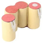 AccuCell Akku passend f&uuml;r Staubsauger, Handstaubsauger 4,8 Volt