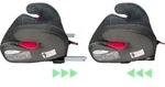 Kindersitz mit ISOFIX und Gurtfuhrung mitwachsend 15-36 kg K&ouml;rpergr&ouml;&szlig;e von