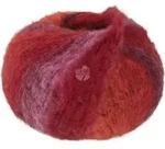 Lana Grossa - Gigante 0017 burgund bordeaux zyklam paprikarot brombeer -