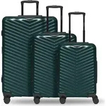 REDOLZ Essentials 18 Trolley Set 3-teilig Metallic-Green Shiny dunkelgr&uuml;n 56cm -
