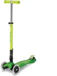 Mm Deluxe Fold. Neon Led Scooter, Parrot - Gr&uuml;n