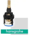 Hansgrohe Ab- und Umstellventil mit Zwischen- stellung komplett - Schwarz