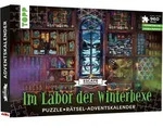 Puzzle-R&auml;tsel-Adventskalender: Im Labor der Winterhexe - 24 Puzzles mit...