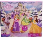 Disney Princess -Adventskalender mit 24 Tagen voller &Uuml;berraschungen, enth&auml;lt 3