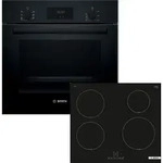 Bosch Einbau-Backofen-Set, HBF133BA1 + PUE61RBB6E, Einbau-Backofen,