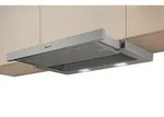 Neff D46BR12X7, 351 m3/h, Abluft/Umluft, D, A, C, 65 dB - Silber