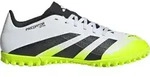 adidas Predator Club TF Herren Fu&szlig;ballschuh in Wei&szlig;, Gr&ouml;&szlig;e 7 - Schwarz/Wei&szlig;/Gelb