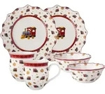 Villeroy & Boch 1485857288, 2 Person(en), Porzellan, Mehrfarbig, Toy's Delight, Rund,