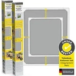 EASYmaxx Insect Protect - Teleskop-Insektenschutzgitter - wei&szlig; - 2er-Set