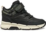 GEOX J36LCG 0MEMN C0033, Warmfutter in Gr&uuml;n f&uuml;r Kinder, Gr&ouml;&szlig;e 31 - Schwarz - 31