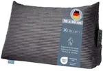 R&uuml;ckenkissen | Lesekissen f&uuml;r Bett und Sofa | Cord dunkelgrau | 70 x 40 x...