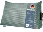 R&uuml;ckenkissen | Lesekissen f&uuml;r Bett und Sofa | Cord t&uuml;rkis | 70 x 40 x 20cm 