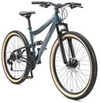BIKESTAR Fully Mountainbike 27,5 Zoll | 17 Zoll Rahmen, 21 Gang Shimano Schaltung,