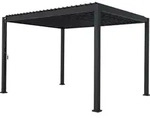 Green Spirit&reg; Lamellenpergola Mirador Basic 3x3,6m Anthrazit Aluminium Stahl -...