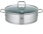 ELO Citrin Auflauf mit Glasdeckel &Oslash; 28 cm 72438 - Silber