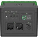 Schneider OffGrid 730 - Tragbares kraftwerk - LCD, Lithium-Ionen, 2 CEE 7/3