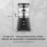 Caso CP 400 Lift Zitruspresse Universal-Presskegel - Schwarz
