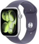 Apple Watch Series 11 , OLED, Touchscreen, 64 GB, WLAN, GPS, 37,8 g - Silber/Violett