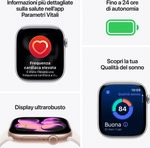 Apple Watch Series 11 , OLED, Touchscreen, 64 GB, WLAN, GPS, 29,7 g - Schwarz