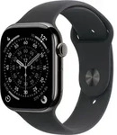 Apple Watch Series 11 , OLED, Touchscreen, 64 GB, WLAN, GPS, 43,1 g - Silber/Schwarz