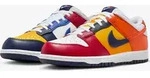 Nike Dunk Low "CO.JP What The / Midnight Navy Varsity Red" Bunt, Gr&ouml;&szlig;e: 44,5 - Bunt