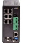 Axis T8504-R - Switch - managed - 4 x 10/100/1000 (PoE+) + 2 x Combo Gigabit
