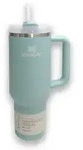 STANLEY Quencher H2.0 Flowstate Trinkflasche Mit Strohhalm 1.18L - Mintblau - Blau
