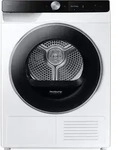 Samsung DV90DG6845LKU3, Freistehend, Frontlader, W&auml;rmepumpe, Wei&szlig;, Drehregler,