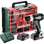 Metabo SB 18 L Set, Handbohrmaschine, Schwarz, Rot, Silber, 1,3 cm, 3,6 cm, 1,3 cm,