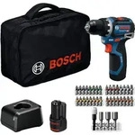 Akku-Bohrschrauber GSR 12V-32, 2x GBA 12V 2.0Ah, 36-tlg. Zubeh&ouml;r, Werkzeugtasche