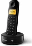 PHILIPS Telefon D2601B/01 - Schwarz