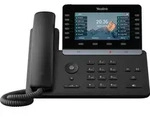 Yealink -SIP-T85W, IP-Telefon, Schwarz, Drahtgebundenes & drahtloses Handger&auml;t,