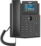 Fanvil X303P, IP-Telefon, Schwarz, Kabelgebundenes Mobilteil, Tisch/Wand,...