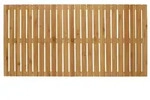 WENKO Baderost Indoor Outdoor Bambus Vorleger 100x50 cm Matte Sauna Pool Dusche...