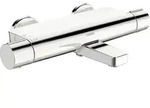 Hansa Wannenf&uuml;ll- und Brausebatterie HANSAOPTIMA 6513, chrom, 1 Stk. - Silber