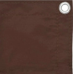 vidaXL Balkon-Sichtschutz Braun 75x600 cm Oxford-Gewebe - Braun