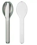 Mepal - Besteck 3-teiliges Set Ellipse - Besteck-Set f&uuml;r unterwegs - Besteht...