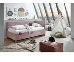 Meise M&ouml;bel Kinderbett Cool 90x200 cm | Bettgestell | Kopfteil & R&uuml;ckenteil glatt 