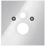 TECE WC-Glasplatte lux f&uuml;r Standard WC, Glas wei&szlig; - Wei&szlig;