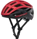 CRATONI Rennrad-/ Gravel Fahrradhelm C-AirLite, rot/schwarz - Rot