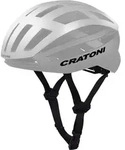Cratoni Fahrradhelm C-AirLite silver-grey matt Gr&ouml;&szlig;e S-M (52-56 cm)