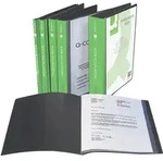 Connect Show Album A4 100 pockets, 23 cm, 31 cm, Schwarz - Schwarz