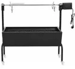 vidaXL Elektrische BBQ-Rotisserie Edelstahl - Schwarz