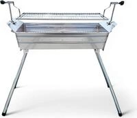 Mangal Ararat Edelstahl 2mm Schaschlikgrill mit verstellbarer Grillh&ouml;he